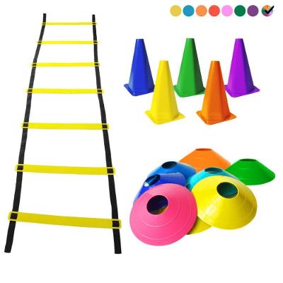 Kit Funcional Agilidade Chapéus Chineses Cones Escada 2 5m para Exercícios OEM