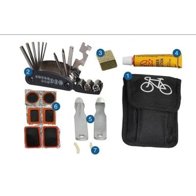 Kit de Ferramentas para Bicicleta Kit Ferramentas P- Bicicletas Manutenção com Chave Canivete 16