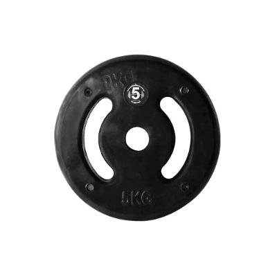 Peso de Ferro Fundido Injetado com Alça Lateral 5kg para Academia Anilhas Fitness