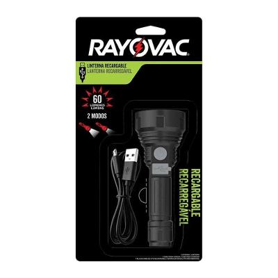Lanterna Recarregável Ray Mini Sm-4 Compacta com Design Ergonômico Durável Rayovac