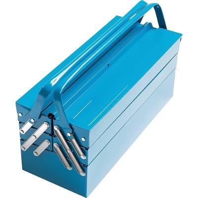 Caixa Metálica Sanfonada para Ferramentas Azul 5 Gavetas 500mm X 200mm X 215mm Tramontina