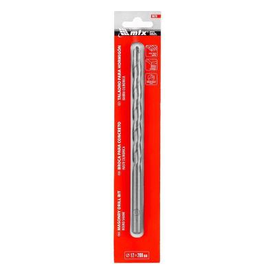 Broca para Concreto 12x200mm Cilíndrica Aço 40x Vk8 Modelo 708729 Mtx