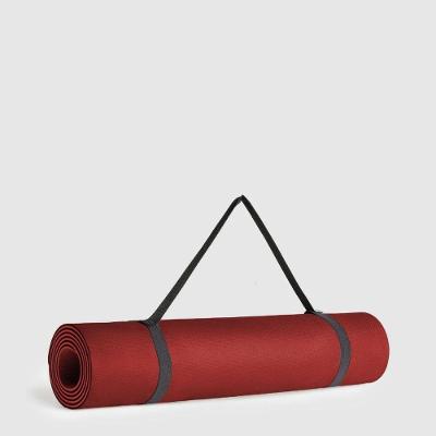 Tapete para Yoga Mat Colchonete Tatame E.V.A. 1 e 70m X 55cm X 5mm Vermelho OEM