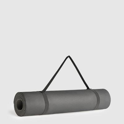 Tapete para Yoga Mat 1 e 70m X 55cm X 5mm com Amortecimento em E.V.A Cinza OEM