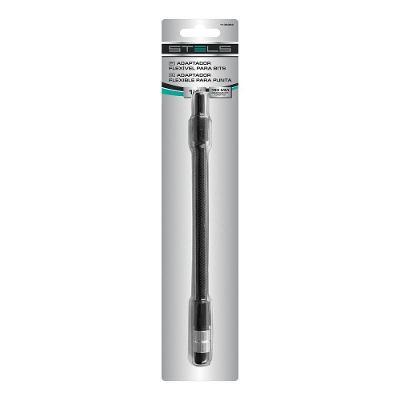 Extensão Flexível para Bits Cromo Vanádio Encaixe 1-4'' 190mm Azul Stels
