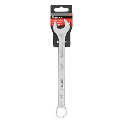 Chave Combinada 19mm 151159 Aço Crv Cromado Fosco 12 Lados Vermelho Mtx