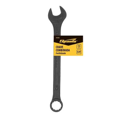 Chave Combinada 15MM 1491055 Aço Cromo-Vanádio Fosfatizada Laranja Sparta Ferramentas