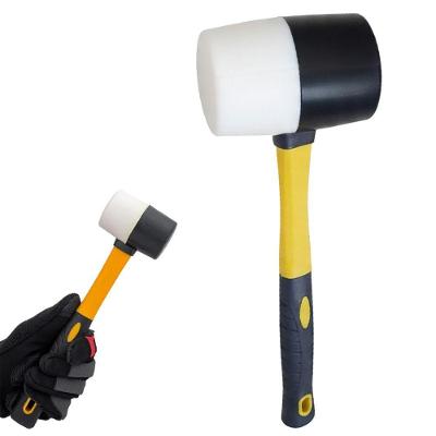 Martelo de Borracha SU-MART1 Ergonômico Anti-Retorno 380g Preto AB Mídia