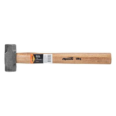 Marreta Oitavada 1090155 500g com Cabo de Madeira Laranja Sparta Ferramentas