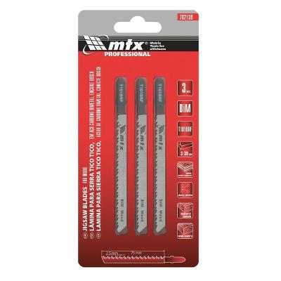 Lâmina Serra Tico T101BRF 75x2,5mm Bimetálica Encaixe Bosch Vermelho MTX