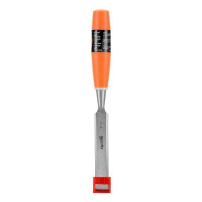 Formão Chanfrado para Madeira 244205 Lâmina Aço Carbono Estrutural 18mm 23-32 Pol Laranja Sparta