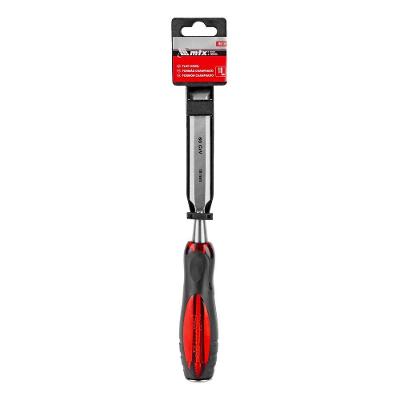 Formão Chanfrado 18mm 245139 Aço Cromo-vanádio Cabo Emborrachado Vermelho MTX