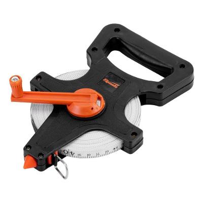 Trena Longa 30m 12,5mm Fita Pvc Caixa Plástica Aberta Laranja Sparta Ferramentas