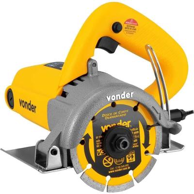 Serra Mármore Profissional 110mm SMV1300 1300W 220V com Disco Diamantado Vonder