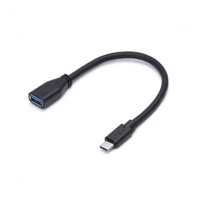 Adaptador OTG USB Tipo C AUSBOTG para USB Fêmea 5GBPS Preto Vinik