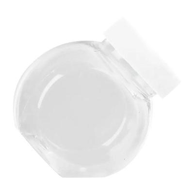 Mini Baleiro para Lembrancinhas Acrílico 5X6CM 10 Unidades Branco Extra Festas