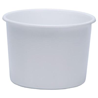 Baldinho de Pipoca em Plástico PP Ou PE 1 e 5 l Kit 20 Unidades Branco OEM