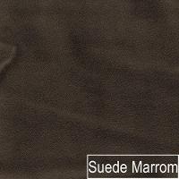 Sofá Cama 3 Lugares Jobim Suede Marrom - 2