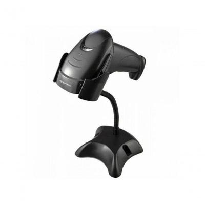 Leitor de Código de Barras LB-50BK com Sensor Laser 650NM e Sistema Antichoque Preto C3tech