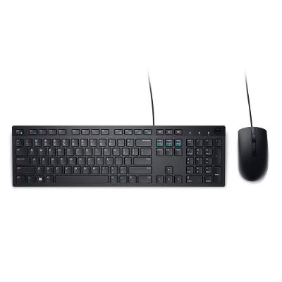 Kit Teclado e Mouse com Fio CSG KM300C 580-BCZQ-CPKBM01 Usb Abnt2 Preto Dell