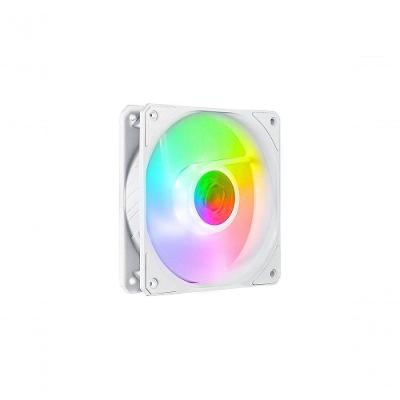 Kit Fan para Gabinete Sickleflow 120 ARGB White Edition 3in1 com 3 Fans ARGB Branco Cooler Master