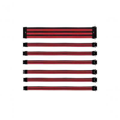 Kit de Cabo de Extensão para Fonte PSU CMA-NEST16RDBK1-GL 30 cm 16 AWG com Manga Protetora Preto