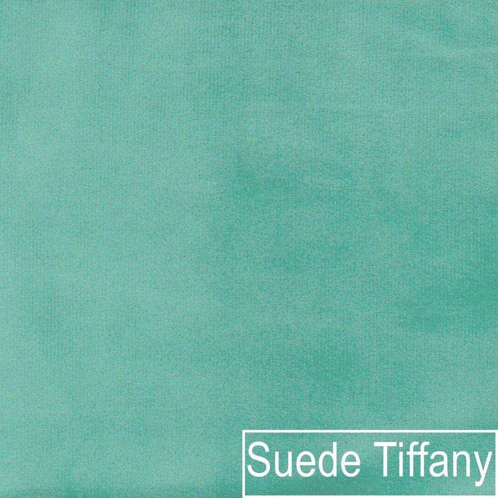 Sofá Cama 3 Lugares Jobim Suede - Amarena Móveis Azul Tiffany - 2