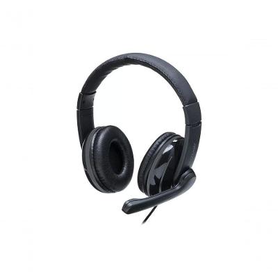 Headset com Fio HF700 PH317 USB com Cancelamento de Ruído e Cabo 2,10M para Uso Diário Multilaser