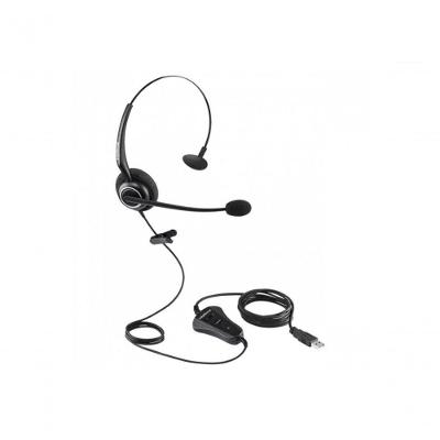 Headset CHS 55 USB para Chamadas VOIP com Cancelamento de Ruído Ambiente Intelbras
