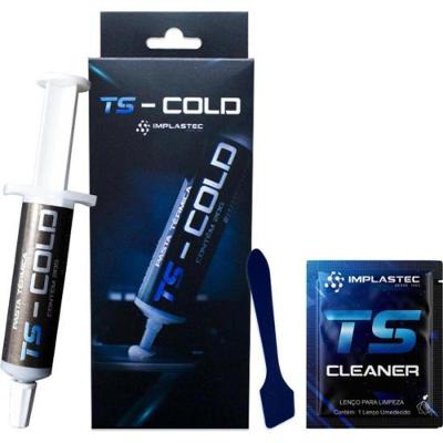 Pasta Térmica TS Cold Alta Capacidade de Condução de Calor com Excelente Estabilidade Implastec