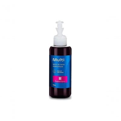 Refil de Tinta Epson T664 100ML para Alta Definição Magenta Multilaser