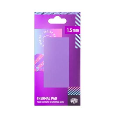 Thermal Pad TPX-NOPP-9015-R1 13,3W-M.K Alta Condutividade Térmica Roxo Cooler Master