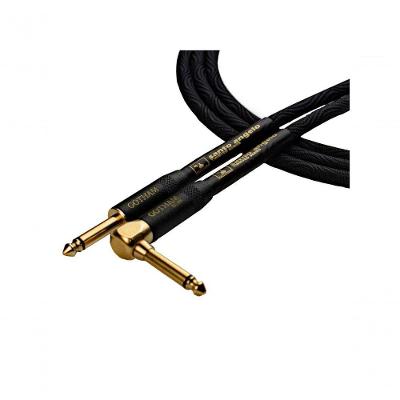 Cabo para Instrumentos Musicais Gotham l P10 X P10 90º 15FT 4,57 METROS Bitola 0,50MM² 20AWG