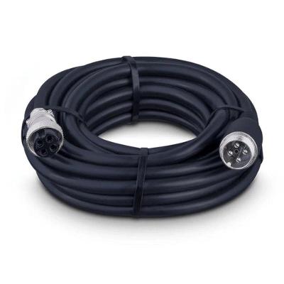Cabo Extensor para Microfone PTT AC-04 4 Pinos 5M Blindado para Instalações Internas Aquário