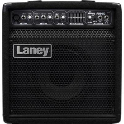 Amplificador para Instrumentos AH40 com 3 Canais e Equalizador Gráfico 5 Bandas Preto Laney
