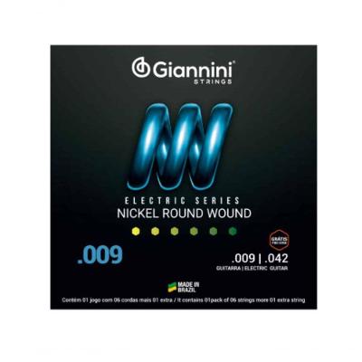 Encordoamento Para Guitarra Elétrica Geegst 9 - .009-.042