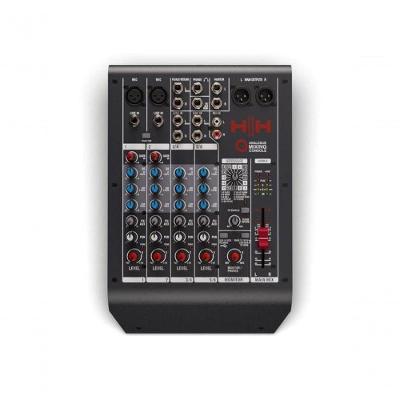 Mesa de Som Queensberry Q6FX 6 Canais com Equalizador 3 Bandas e Interface USB Preto QueensBerry