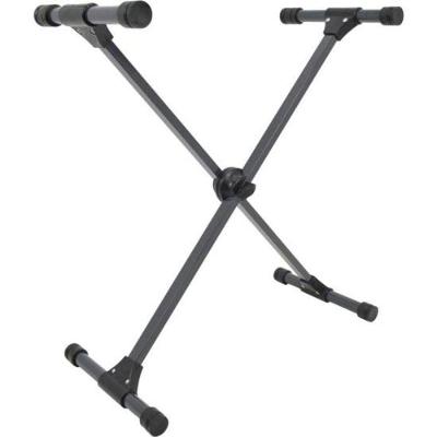 Suporte para Teclado SI99G com Altura Regulável e Construção Metálica Preto ASK