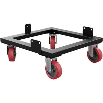Suporte Móvel para Subwoofer TNA-DF1 com Estrutura de Aço Sólido e Rodízios Pesados 100MM Preto