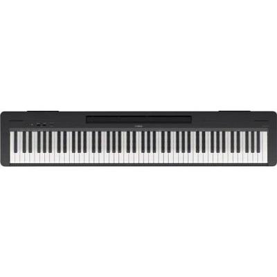 Piano Digital P145 com Teclado GHC 88 Teclas e Som CFIIIS com Ressonância Preto Yamaha