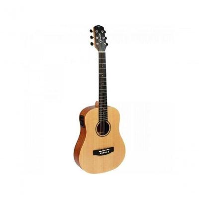 Violão Eletroacústico Travel GTG-36S com Cordas de Aço Equalização GN-3T Natural Satin Giannini