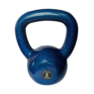 Kettlebell Emborrachado Treinamento Funcional Fitness 8,0kg em Ferro Fundido Anilhas Fitness