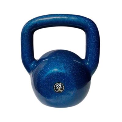 Kettlebell Emborrachado 22,0kg para Treinamento Funcional Anilhas Fitness