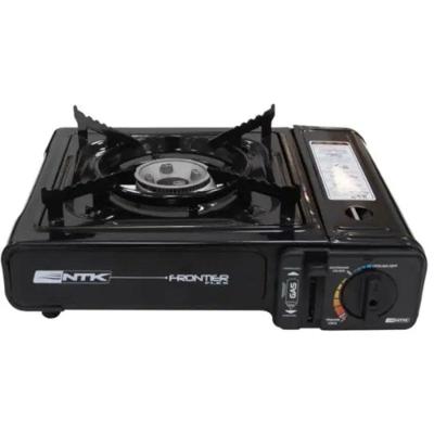 Fogareiro de Mesa Frontier com Ignição Eletrônica Piezo e Chama Regulável Preto Nautika