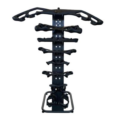 Kit Puxadores Anatômicos SU-PUXA5 9 Peças 200kg Preto AB Mídia