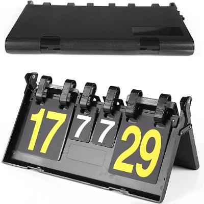 Placar Marcador Contador 139 para 31 Pontos Mesa Maleta Dobrável Desempenho Consistente Preto