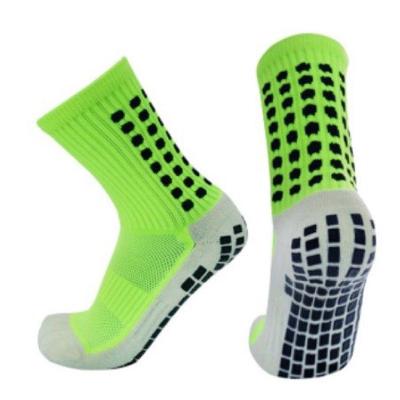 Meia Esportiva Antiderrapante Meia Futebol Pro Socks Respirável Verde OEM
