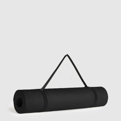 Tapete de Yoga Mat Colchonete Tatame para Exercícios em Casa com E.V.A Flexível Preto OEM