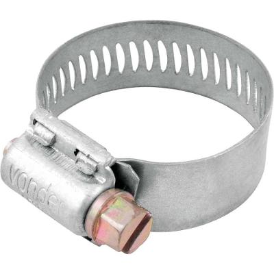 Abraçadeira Rosca sem Fim AL 2538 para Mangueiras em Aço Carbono Zincado 25mm a 38mm Vonder