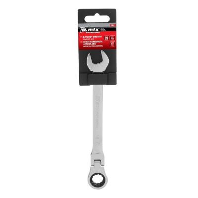 Chave Catraca Reversível Combinada 14mm 148669 em Aço Cromo Vanádio Vermelho Mtx